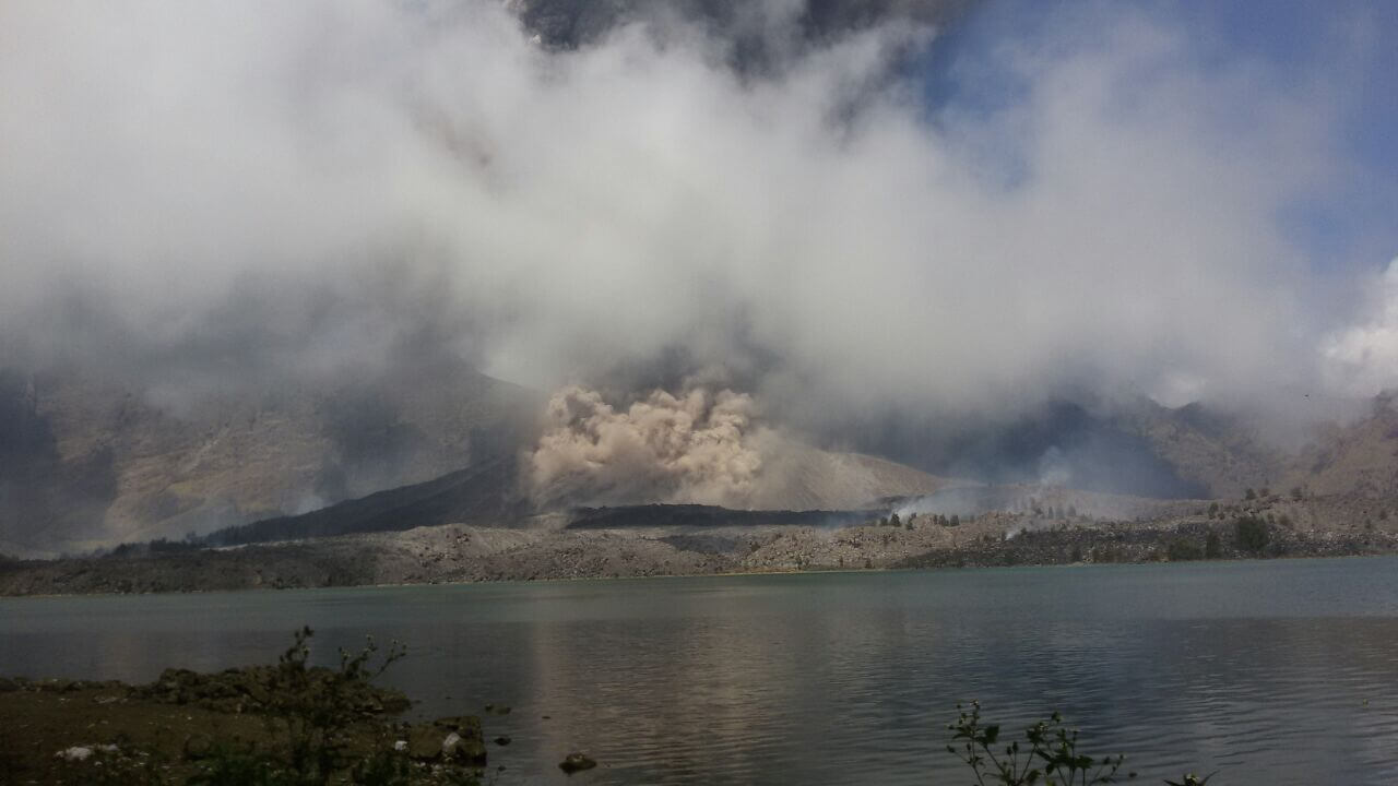 New Volcano Erupted 2016