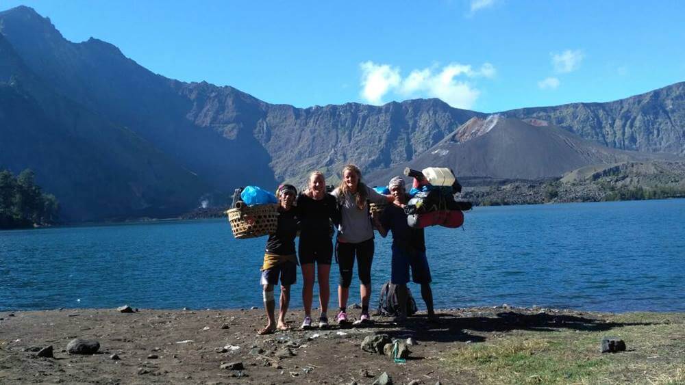 Ascent Routes to Mount Rinjani
