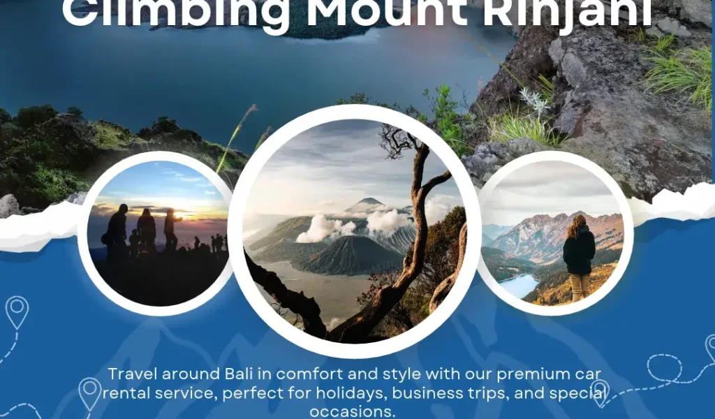 climbing mount rinjani